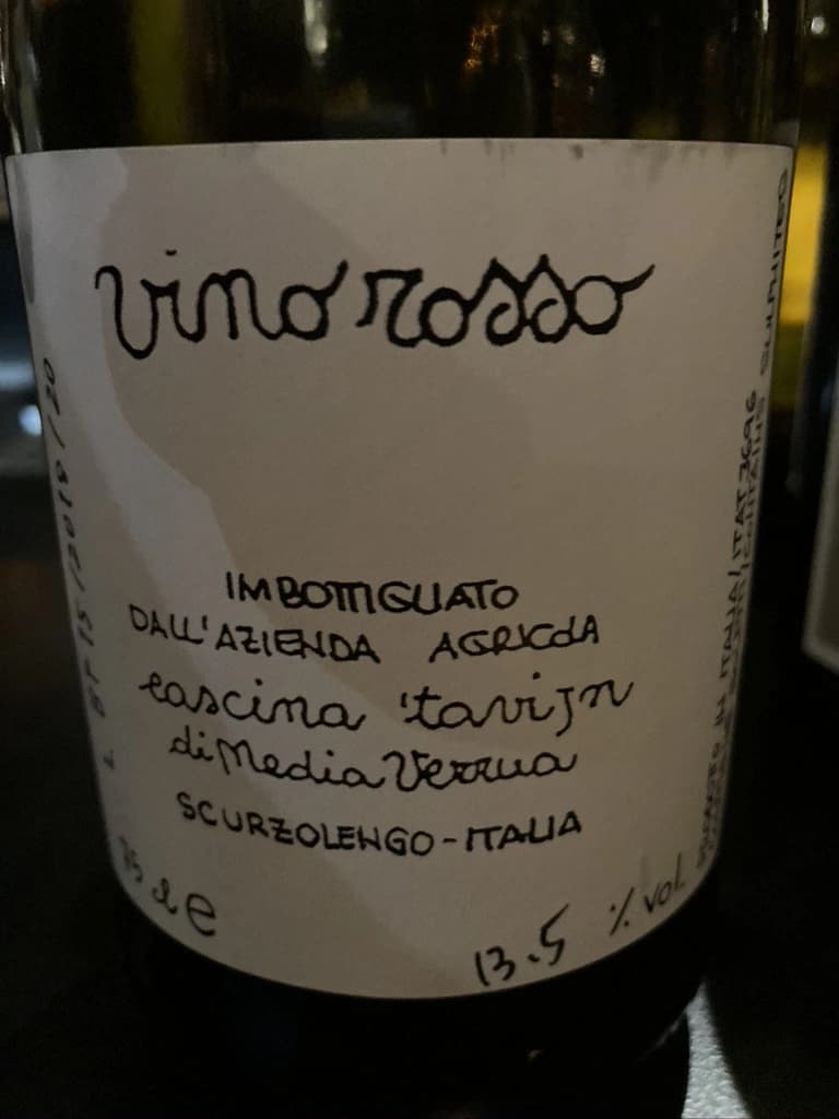 Cascina Tavijn Vino Rosso L.BF15/2019/20 NV