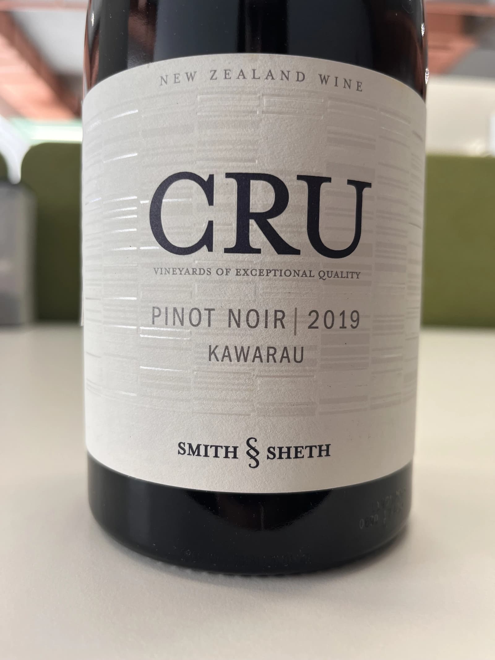 Smith & Sneth Pinot Noir Kawarau Cru 2019