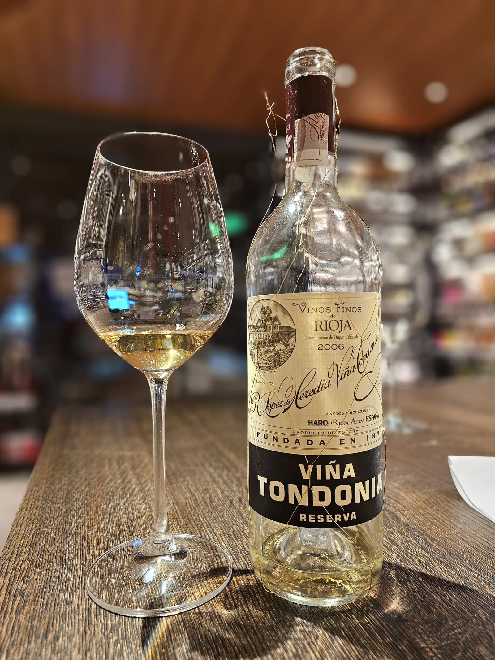 R. López de Heredia Viña Tondonia Blanco Reserva 2006