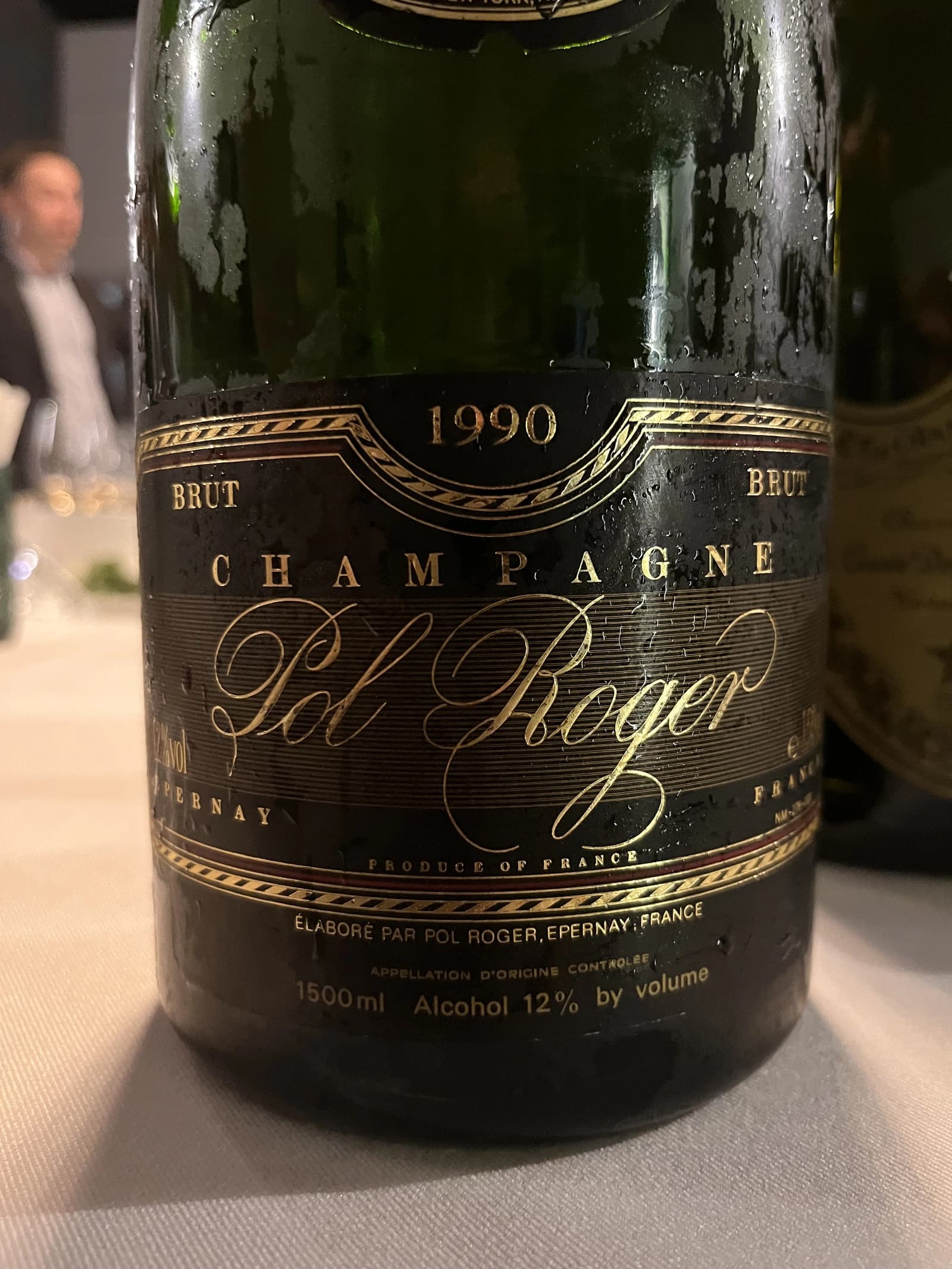 Pol Roger Cuvée Sir Winston Churchill Magnum 1990