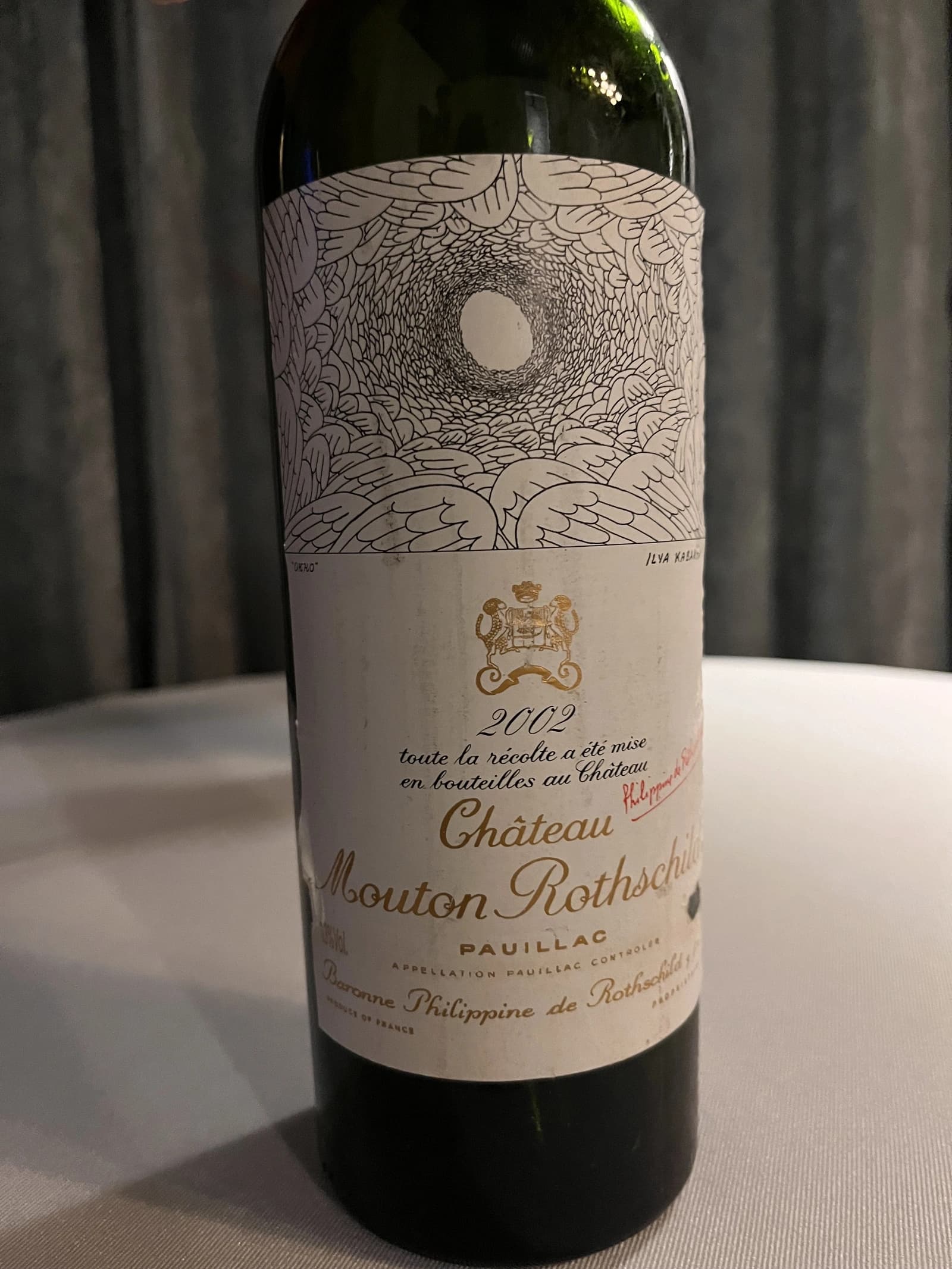 Château Mouton Rothschild Rouge 2002