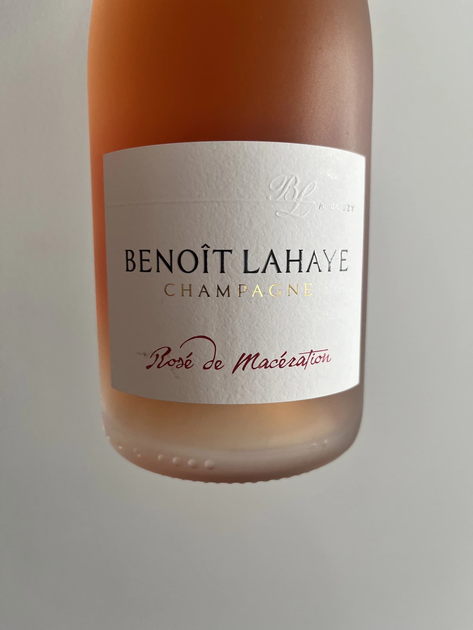 Benoît Lahaye Rosé de Macération a Bouzy (d2023) NV